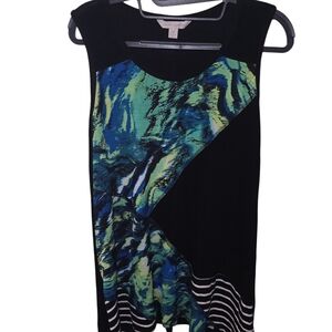 Laura Ashley sz. Medium colorful sleeveless blouse